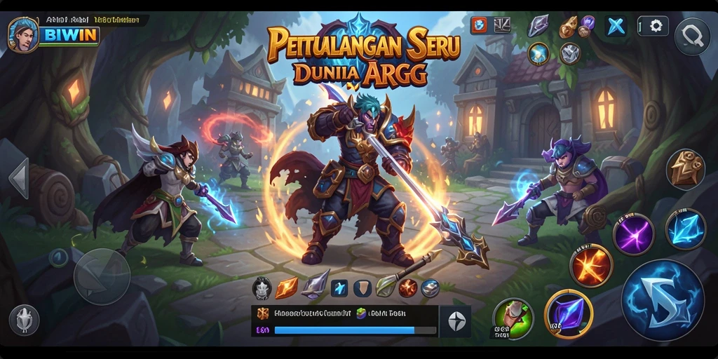 Tampilkan aksi mendebarkan dalam gameplay ARPG BIWIN.