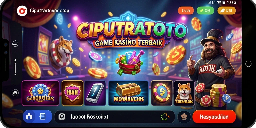Tampilan menarik gameplay Kasino di CIPUTRATOTO dengan berbagai pilihan permainan.