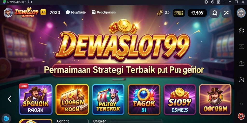 Tampilan gameplay seru dari DEWASLOT99 yang menantang strategi.