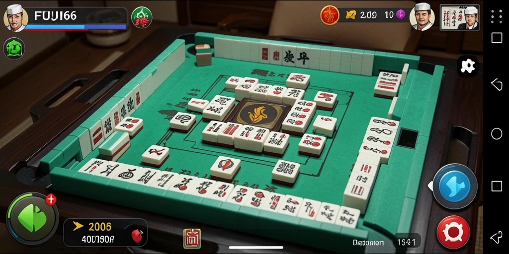 Tampilan seru gameplay FUJI66 Mahjong yang mengasyikkan.