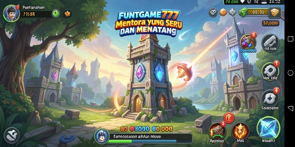 Tampilan gameplay <strong>FUNGAME777</strong> yang menegangkan saat pertempuran berlangsung.