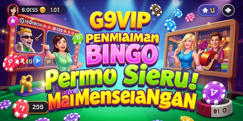 Tampilan permainan G9VIP yang memikat saat bermain Bingo.