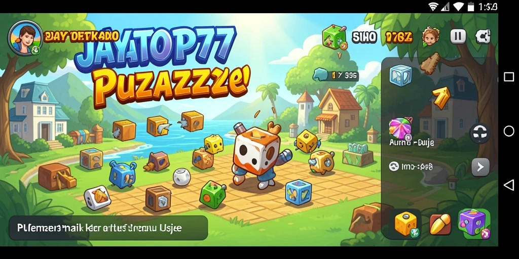 Tampilan gameplay JAYATOP77 yang menarik dan penuh warna.