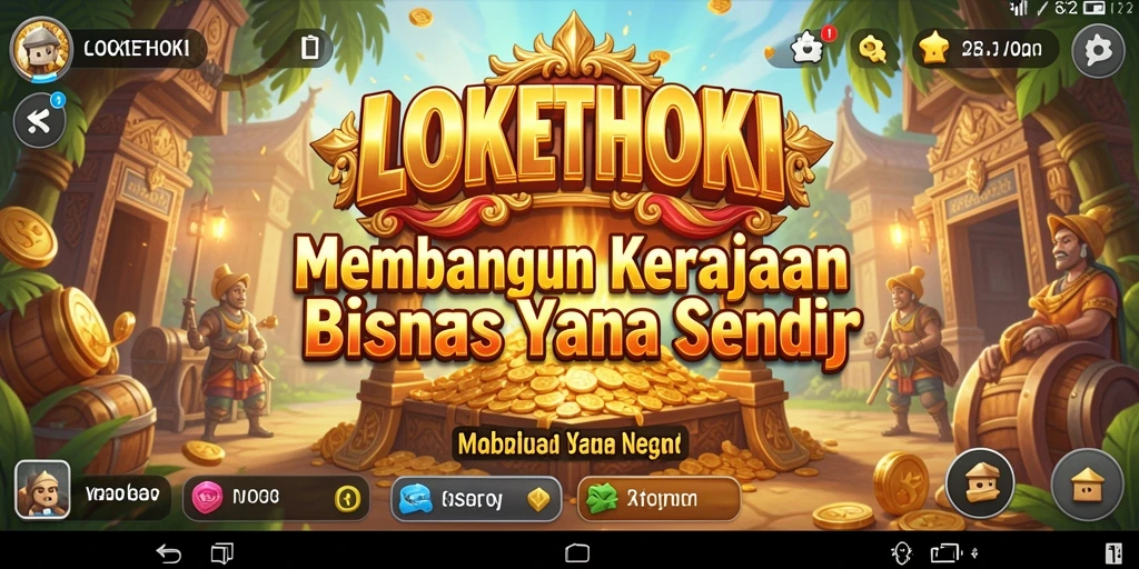 Tampilan gameplay LOKETHOKI yang seru dan interaktif.