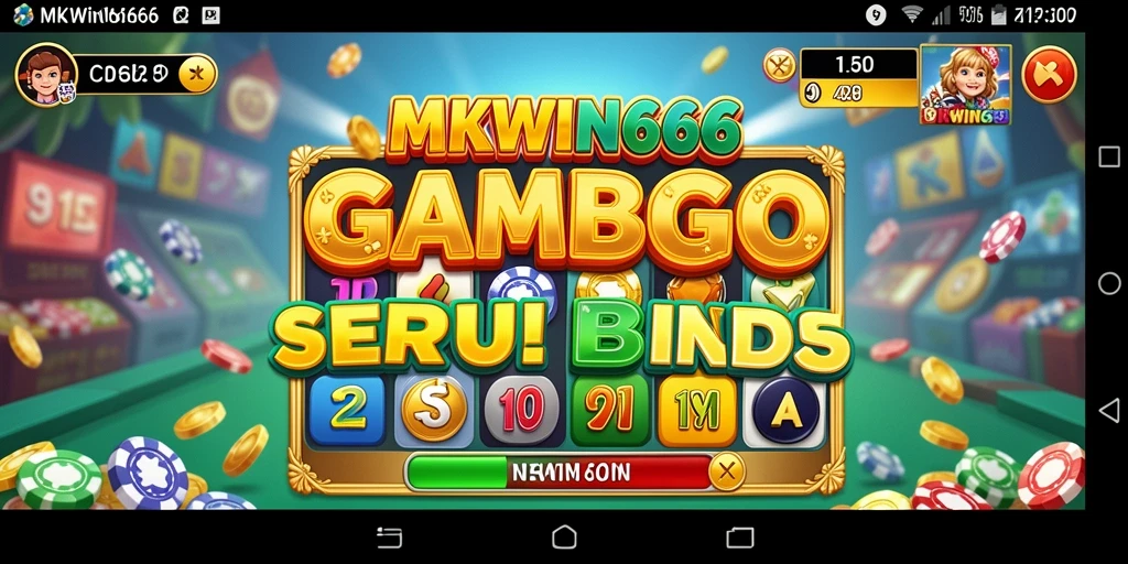 Tampilan gameplay Bingo yang menegangkan dan seru di MKWIN666.