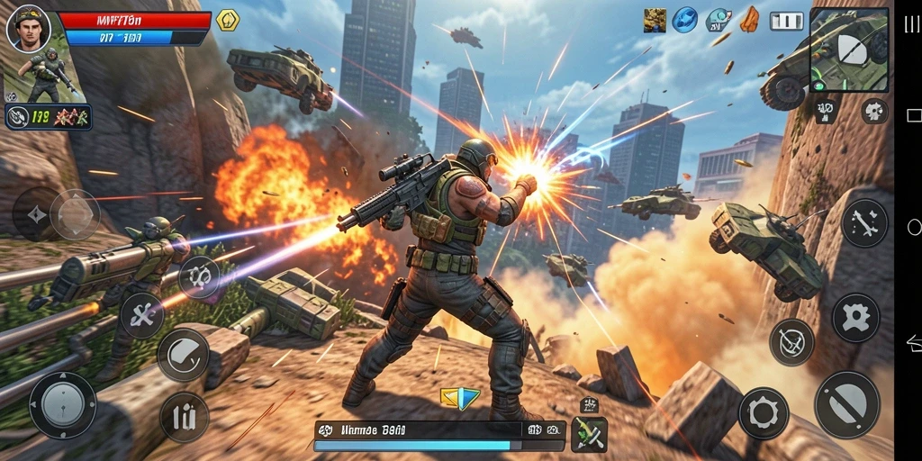 Gameplay seru dan aksi mendebarkan dalam MVP789.