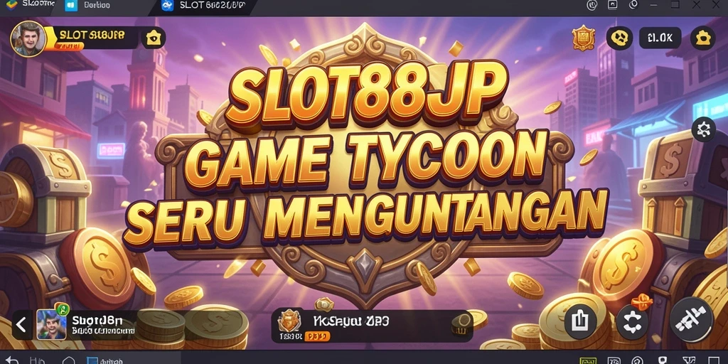 Tangkapan layar utama SLOT88JP menampilkan gameplay Tycoon yang menarik.
